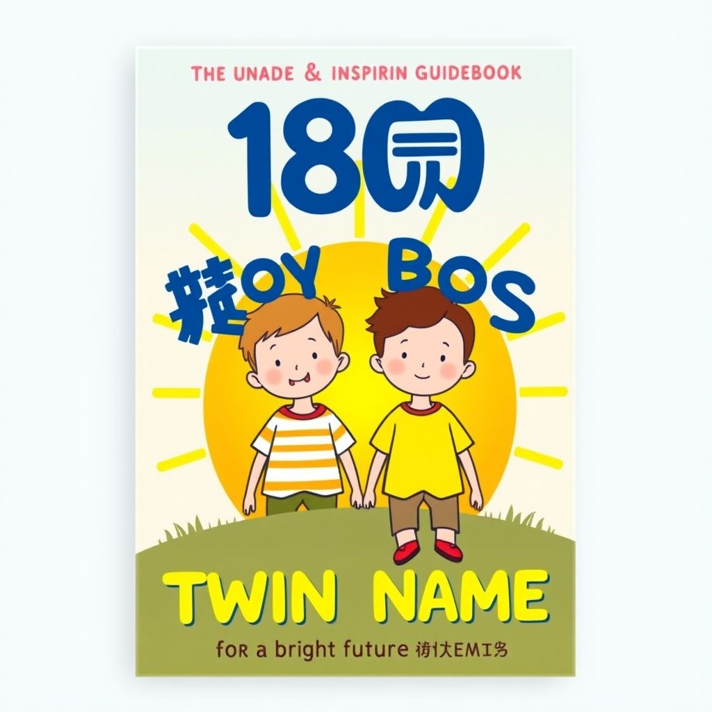 คู่มือเลือกชื่อแฝดชาย 180 แบบเพื่ออนาคตที่รุ่งโรจน์